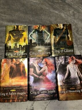 The Mortal Instruments Full 6 Book Set PB & HC Lot By Cassandra Clare